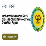 Maharashtra Board Class 12 Child Development Question Paper 2026 with Solutions